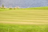 Verlegenheit einen Golfplatz