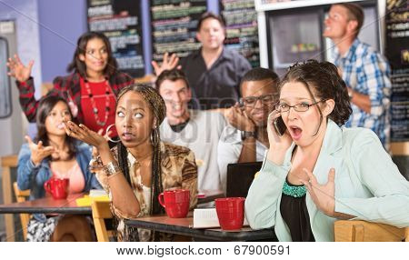 Obnoxious Customer On Phone