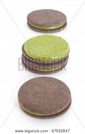 green tea cookies