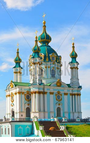 St. Andrew's Church In Kiev