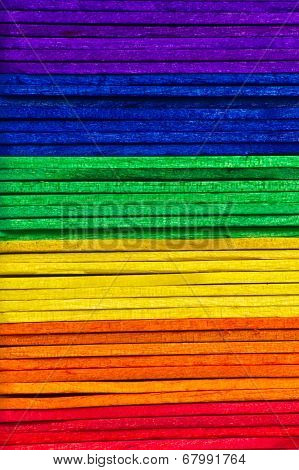 Colorful Wooden Background