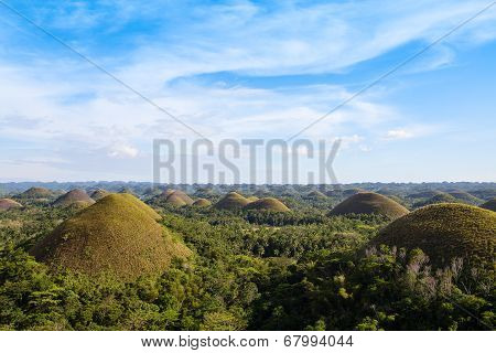 Chocolate Hills, Bohol Island, Philippines
