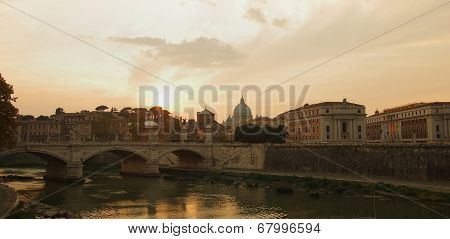 Rome On Sunset