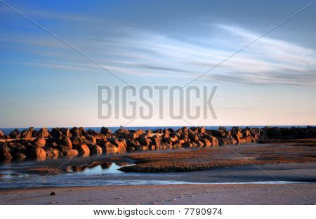 Rocky Sunset