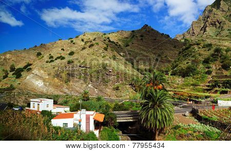 Agulo Village in La Gomera, Spain, Europe