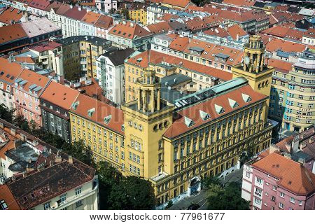 Old Telephone And Telegraph Central Office Zizkov, Prague