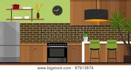 kitchen interior furniture house