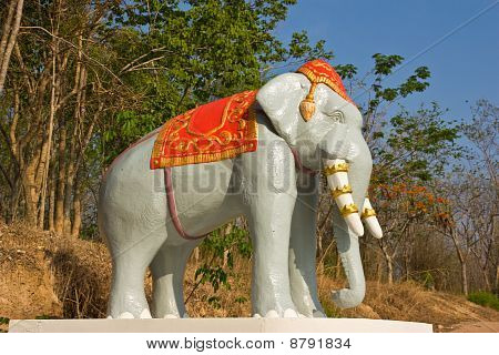Elefant staty