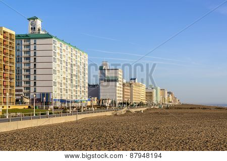 Early Morning On Virginia Beach