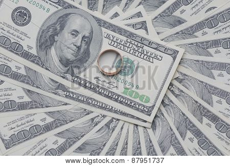 Gold Ring On The Dollar