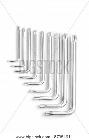 Star Spline 6 Hex Tool Set