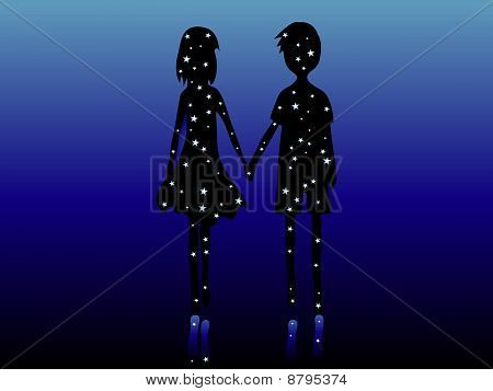 Ragazzo e ragazza