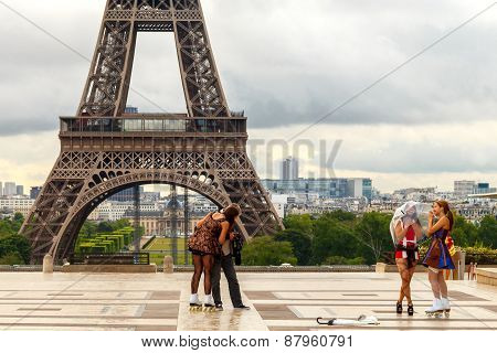 Paris.  Palais De Chaillot.