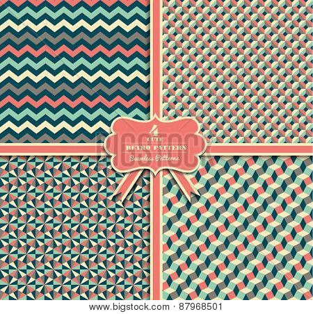 Seamless geometric pattern