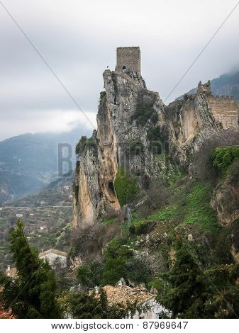 Ancient Castle On The Rock, La Iruela, Andalusia, Spain
