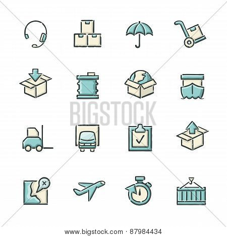Logistics Icons