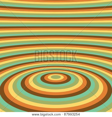 Abstract swirl background. Pattern with optical illusion. Vector illustration.  