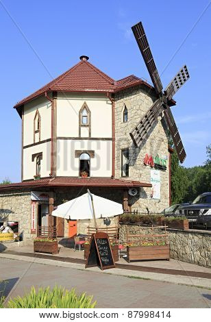 Cafe Mulino in resort Belokurikha.