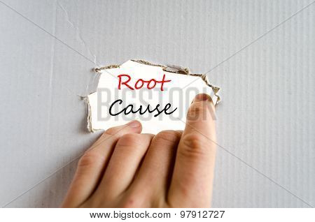Root Cause Text Concept