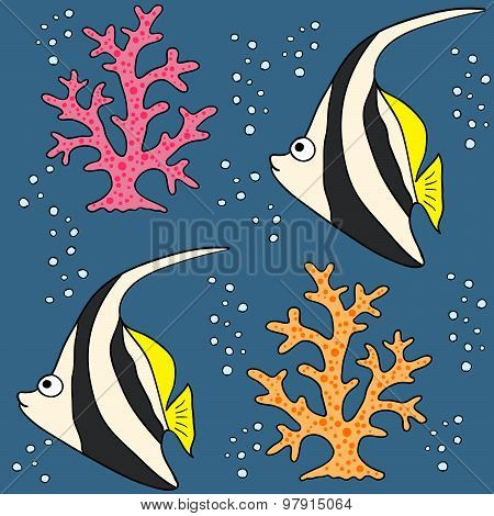 Coral Fish Set
