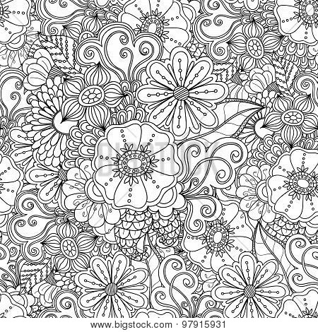 Doodle flowers