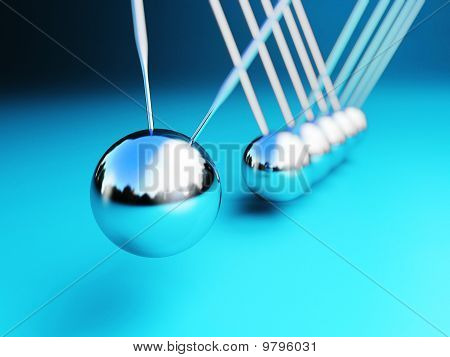 3D culla di Newton