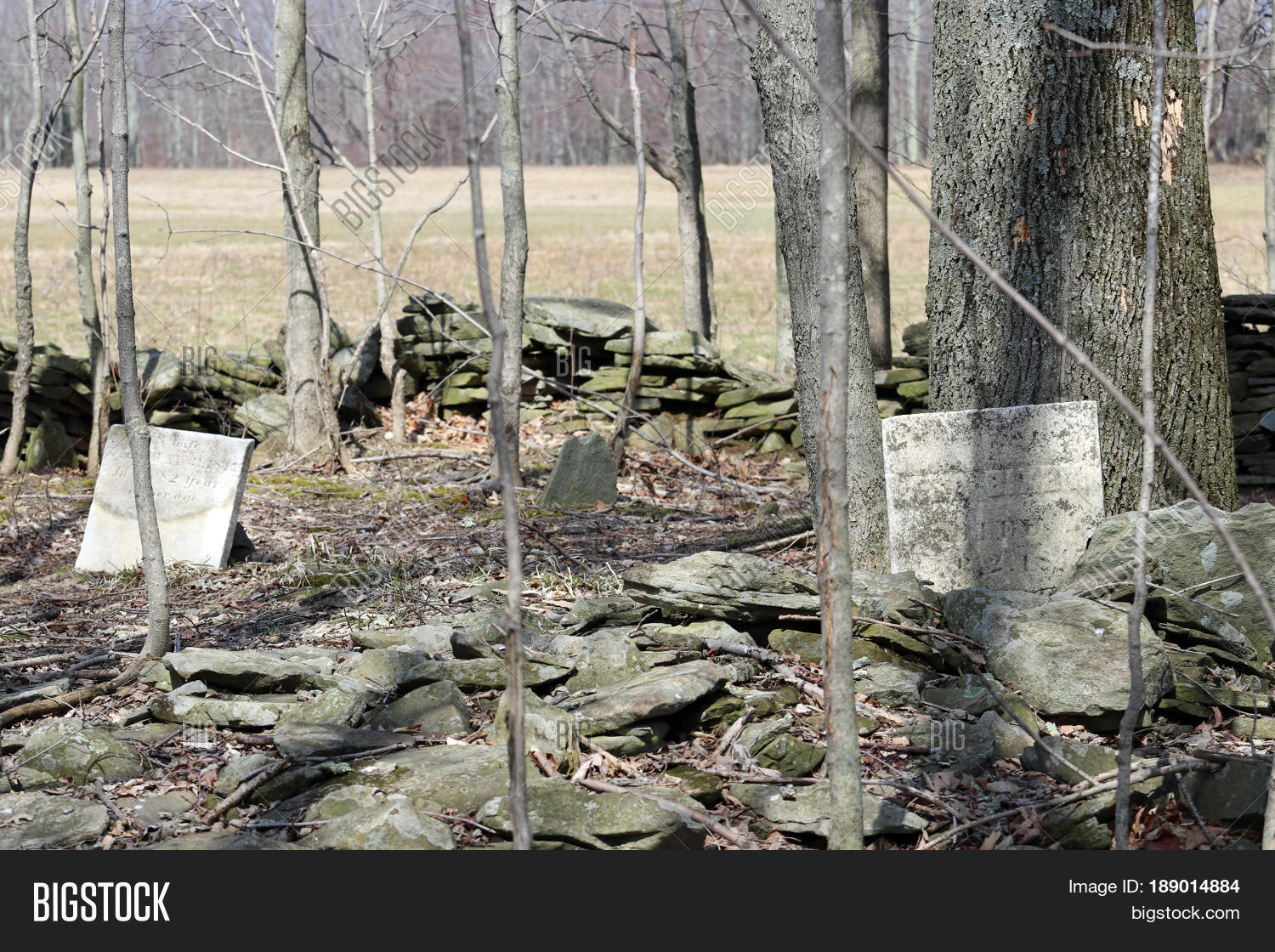 Old Grave Markers Image & Photo (Free Trial) Bigstock