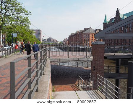 Hafencity In Hamburg