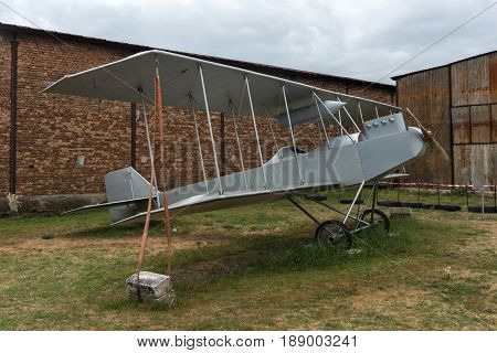 KRUMOVO, PLOVDIV, BULGARIA - 29 APRIL 2017: Aviation Museum near Plovdiv Airport, Bulgaria