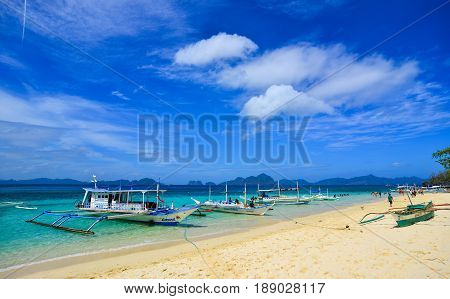 Tropical Sea In Palawan, Philippines