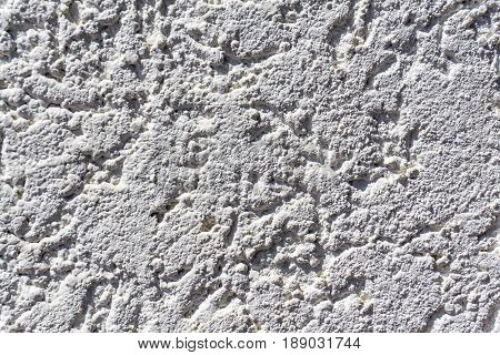 Wall plaster in white - strucktur as background