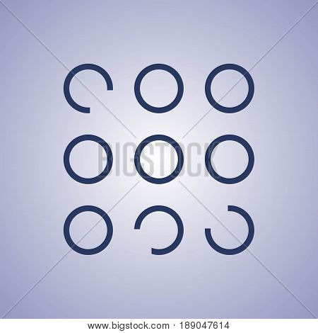 icon stock vector illustration flat design style