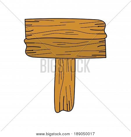 nice retangular wood emblem design vector illustration