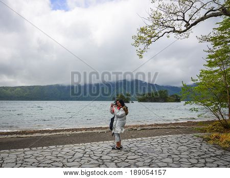 Landscape Of Lake Towada In Aomori, Japan