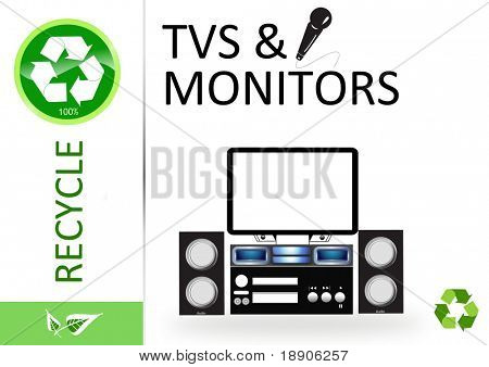 Recyklingu tv i monitory