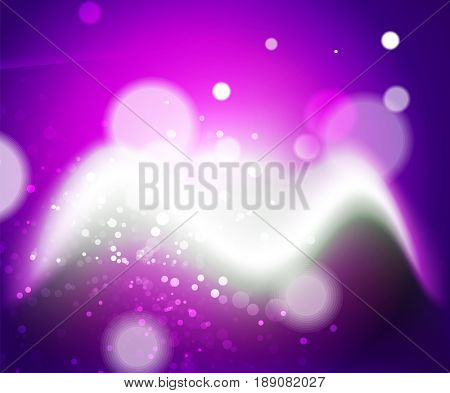 Shiny wave, magic light efffect abstract background
