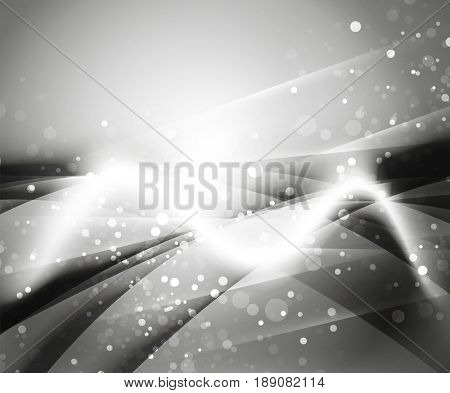 Shiny wave, magic light efffect abstract background