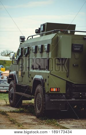 Armored Car Of The Ukrainian Army