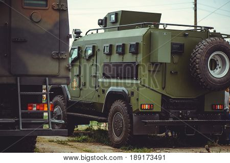 Armored Car Of The Ukrainian Army