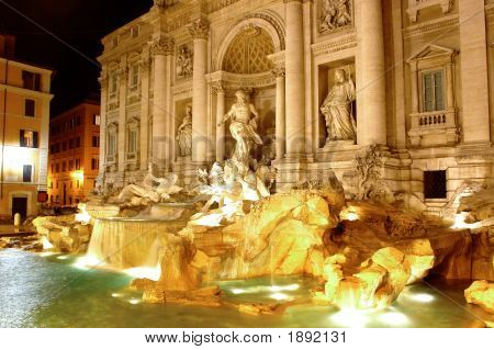 Trevi-kúttól, Róma