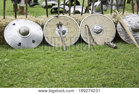Medieval Metal Shields