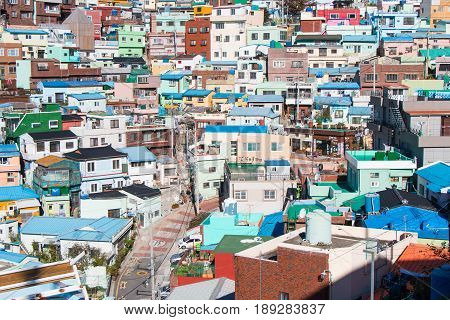 Busan Gamcheon Culture Village colorful and lovely village in South Korea