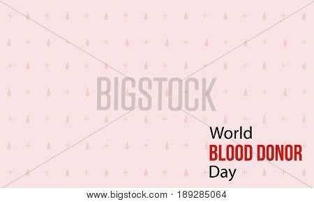 Background blood donor day vector illustration collection stock