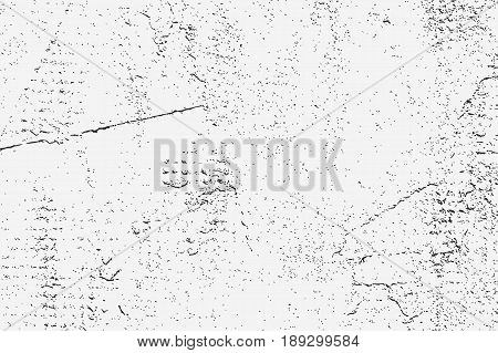 Grunge overlay stucco wall texture. Vector illustration of black and white abstract grunge background for your design