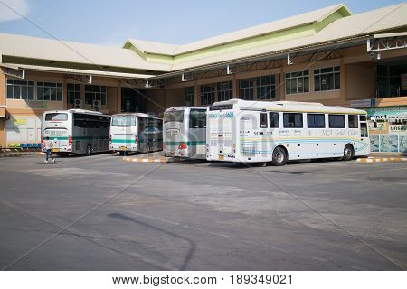 Bus Of Nakhonchai Air. Route Chiangmai And Ubon Ratchathani.