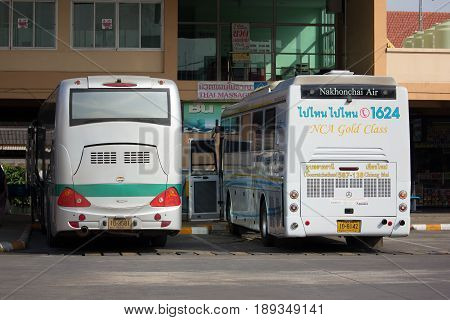 Bus Of Nakhonchai Air. Route Chiangmai And Ubon Ratchathani.