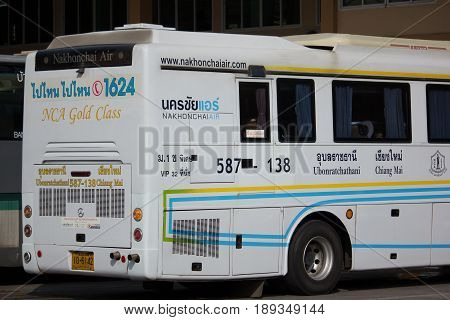 Bus Of Nakhonchai Air. Route Chiangmai And Ubon Ratchathani.