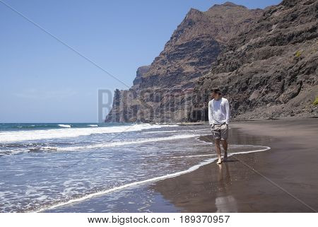 Gran Canaria,  Beach Playa De Guigui