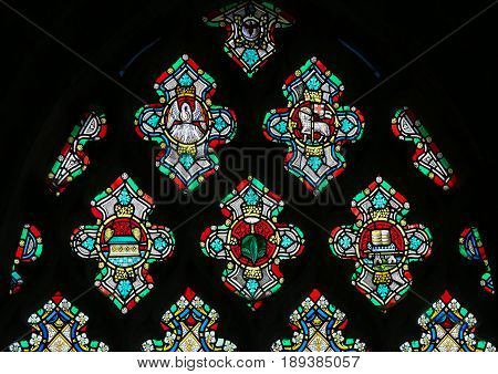 Stained Glass - Christian Symbols