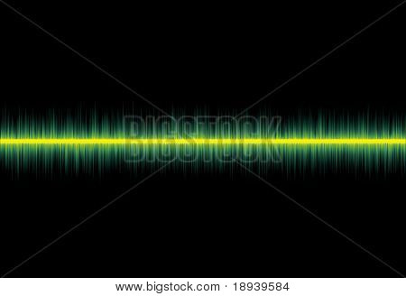 imagem conceitual de um pulso de flatline de um monitor